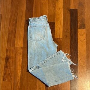 BDG Light Blue Slim Straight Jeans